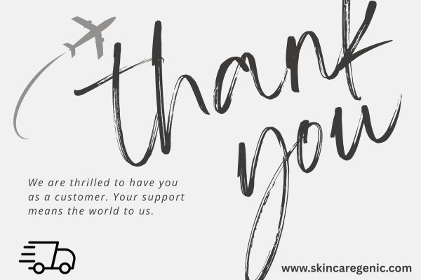 Shipping and delivery policy of skincare brand