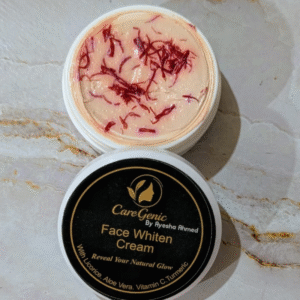 Caregenic Face Whitening Cream with Zaffran for glowing skin